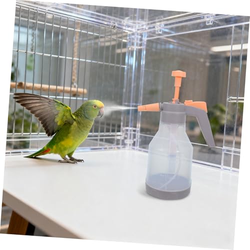 DOITOOL Handheld Bird Bath Sprayer 1.5l Mist Cleaner for Parrots and Large Birds Portable Parrot Shower Misting Bottle and Cleaning