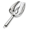 JBscoop Stainless Steel Scoop for ice, 9.6 Inch Metal Food Scoop Kitchen Bar Party Wedding Heavy Duty Dishwasher Safe - 8 Oz - size: 8 Oz
