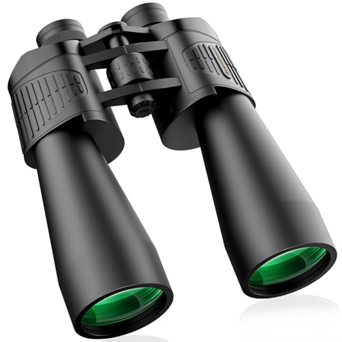 Aurosports 20x70 Binoculars for Adults with 70mm Large Objective Lens | High Powered, Enhanced Low-Light Performance, BAK4 Prism FMC HD Optics, Bird Watching, Cruise Ships, Hunting - size: 20x70