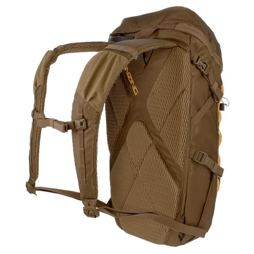 TENZING 1500 Whitetail Day Pack, Buckskin Tan Ultra-Durable Hunting Backpack with 4 Compartments & 10 Organizational Pockets Camo Backpack for Hunting Gear and Equipment - color: Buckskin Tan