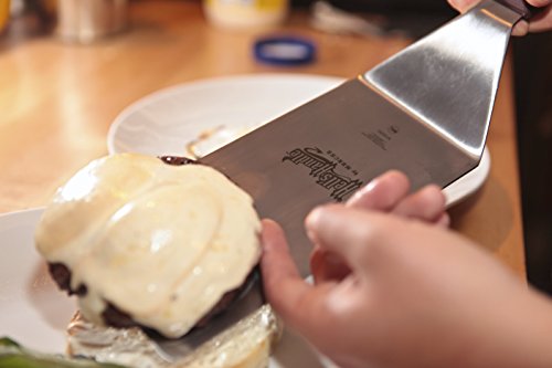 Mercer Culinary Hell's Handle Heavy Duty Turner/Spatula, 8 Inch x 4 Inch - color: Heavy Duty Turner, size: 8" X 4"