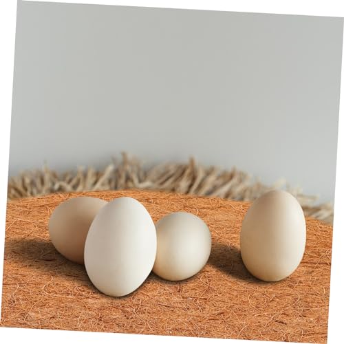 Outanaya 4pcs Natural Coconut Coir Nest Pads for Chicken Coop Breathable Hand-Made Mats for Animals Bed Comfortable Liner for Garden Use Collection Support Thick - size: 30.00X30.00X0.50CM