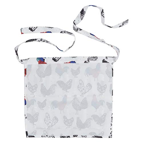 Zopsc Eggs Collecting Apron with Multiple Pockets, Farm Apron for Chicken Duck Eggs Gathering, Egg Holding for Farmhouse Supplies (2 M)