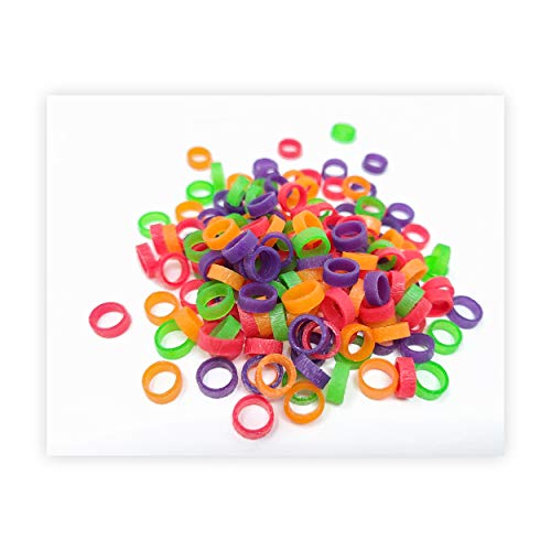 100 Baby Poultry Leg Bands 5/16" Large Size 5 Chick (100)