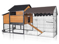 MEDHEHOO Ultimate Chicken Coop - Spacious 85" Metal Frame Chicken House with Nesting Box, Portable & Waterproof, Perfect for 4 Chickens!