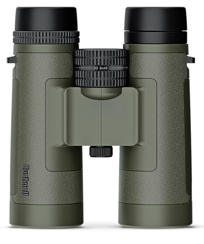 Bushnell R3 Binoculars with Vault Lite Bino Chest Harness, HD Optical System, Fully Multi-Coated Lenses, EXO Barrier, IPX7 Waterproof - Binoculars for Bird Watching and Wildlife Observation - style: 8x42 Binoculars