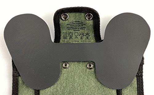 DOWN UNDER OUTDOORS Medium-Large Chicken Saddle Hen Apron Saver (Green) | Adjustable Straps, Chicken Apron, Poultry Saver, Pet Supplies, Including Shoulder Cover, 14 oz Breathable Cotton Canvas - color: Green
