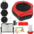 Chicken Brooder Box for Chick Starter Kit, 12.8 * 17.8 inch Large Brooder Heating Plate, Brooding Up to 30 Baby Chicks, Chicks Feeder＆Waterer, Nesting Pad, Perch, All-in-1 Chicken Brooder Set