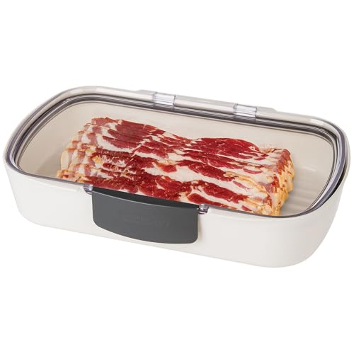 ProKeeper Deli Food Storage Container with Air-Tight Seal and Dry Erase Lid | Ideal for Deli Meats, Cheeses, and Bacon, BPA Free and Dishwasher Safe - color: Deli Keeper