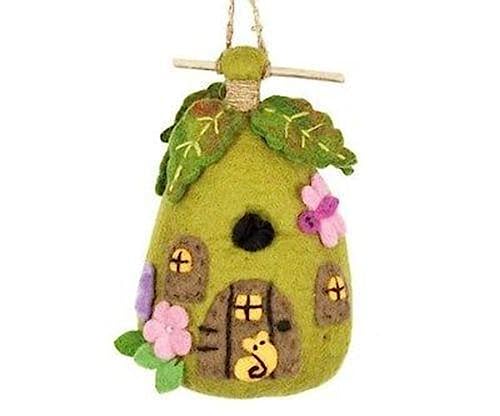 DZI484019 Fairy House Felt Birdhouse