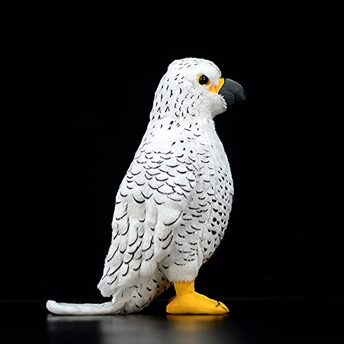 Simulation White Pigeon Stuffed Animal Toy - 10 inch Rock Pigeon Toys, Cute Pigeon as Gift for Kids (Spear Falcon) - style: Spear Falcon
