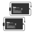 iPower 8x12 Inch Reptile Heating Pad with Adjustable Controller Knob, Under Tank Heater Mat for Turtles, Lizards, Snakes, Amphibians & Small Pets, 2 Pack - size: 8 X 12 Inch, style: 2 Pack Heat Pad with Adjustable Knob