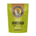 Scratch and Peck Feeds | Grower Mash for Chickens & Ducks | 10 lb Pouch | 17% Protein, Corn & Soy Free, Fermentable Whole Grains, Certified Organic & Non-GMO Project Verified, Complete Nutrition - size: 10 Pound (Pack of 1), style: Grower Feed