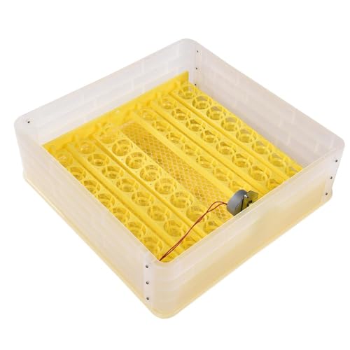 GRAND ORANGE Egg Incubator Automatic Digital Poultry Hatcher Machine | Breeder with Temperature Control and Auto Turning for Hatching Chicken Duck Goose Quail Birds (96 Eggs) - size: 96 Eggs
