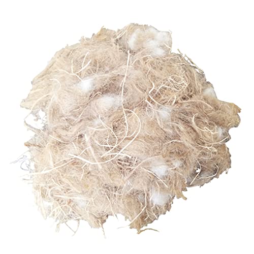1.4 Oz Natural Bird Nesting Materials, Bird Nest Bedding Material, Great for Nest Building for Bird Small Animals - size: Mixture 1.4 Oz