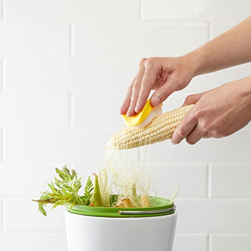Chef'n Silkster Corn Brush, Removes Silk - style: Corn Vegetable Brush