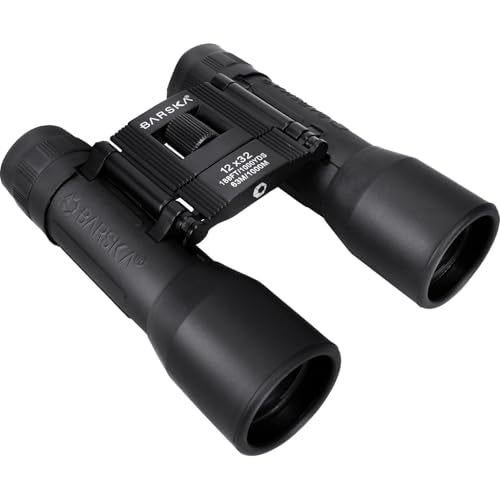 Barska Lucid View Compact Binoculars – Fully Coated Roof Prism, Center Focus, Lightweight Outdoor Binoculars for Bird Watching, Hiking, and Travel - size: 12x32