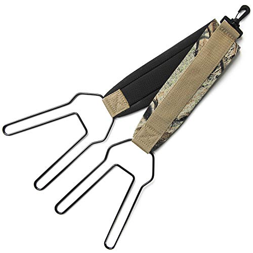 Duck Strap Carrier, Hunting Duck Game Tote Holder, Duck Goose Carry, Duck Hanger Single & Double - style: Double Loops