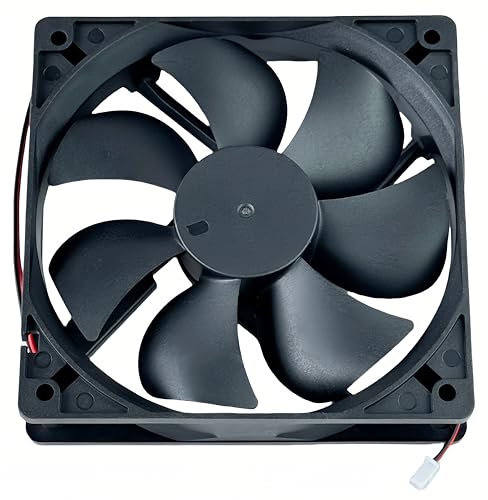 TD1225LS Cooling Fan, DC12V 0.18A 120x120x25mm 2-Wire DC BRUSHLESS Fan TD1225LS
