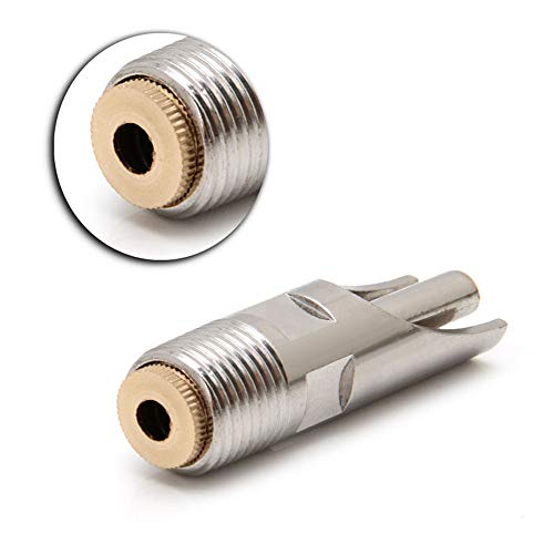 Lavandi 20pcs 1/2" NPT Stainless Steel Livestock Pig Drinking Water Equipment Faucet Automatic Pig Nipple Drinker for Sows Piglets Drinking(20pcs)