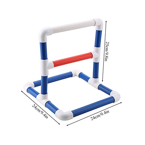 Training Stand Pet Bird Table Perch Stands PVC Bird Standing Bird Shower Bath Stand Rack Standing Gym Training Grinding Toy Playstand Holder(PVC) - color: PVC