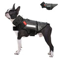 Dog Protection Vest Harness Built-in Bendable Lightweight Steel Plate Against Attacks by Coyote, Hawk, Raptor, and Birds of Prey - size: Medium