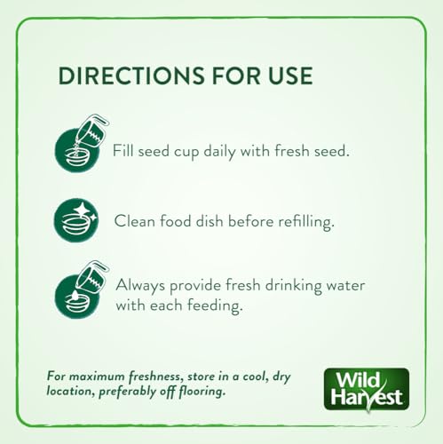 Wild Harvest Universal Blend for Medium and Large Birds 10 Pounds; Fortified Nutrition,(Pack of 3) - size: 10 Pound (Pack of 3), style: Medium & Large Birds