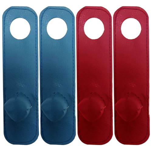 Gamefowl Supplies Chicken Leg Bands Rooster Booster Protection Accesorios para Gallos De Pelea Accessories Tie Cords for Gamefowl Accessories 2 Pairs Blue & Red, Leg Protect & Care - color: Sky Bue and Red