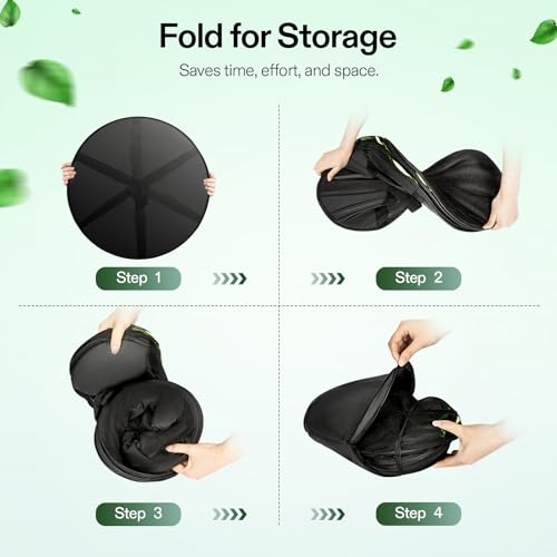 VIVOSUN 2-Pack 8-Layer Mesh Drying Rack Hanging Design with Green Zippers for Dehydrating, Indoor and Outdoor (Pruning Shears Included) - size: 8 Layer, style: 2 Pack