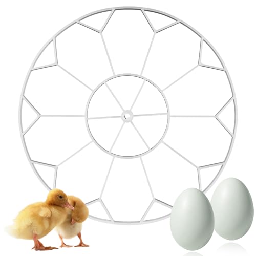 JGT360 Goose Egg Turner Tray Compatible with Nurture Right 360 Incubator | 10 Egg Capacity Large Goose Egg Turner Tray for Incubating Geese and Other Poultry, Smooth Turning Support, Premium Material