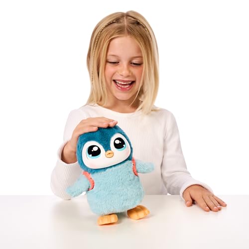 Little Live Pets Walking Penguin My Pet Waddles, Interactive Plush Penguin with 25+ Sounds and Detachable Leash, Toy Penguins for Kids of Ages 5+ | Dances, flaps wings, eats & giggles when fed; interactive plush pet toy for kids ages 5+ - style: Walking P