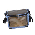 Transparent Capacity Parrot Carrier Bag with Adjustable Crossbody Strap Scratch-Resistant and Breathable Mesh Top for Comfortable Bird Travel and Outdoor Use