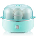 Elite Gourmet EGC115M Easy Egg Cooker, 7-Egg, BPA-Free, Retro Mint | Cooks soft, medium, or hard-boiled eggs with auto shut-off - electric operation - includes measuring cup - color: Retro Mint, size: 7 Egg