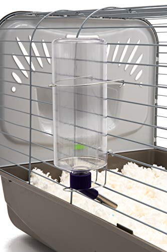 Lixit Standard Cage Water Bottles for Rabbits, Ferrets, Guinea Pigs, Hamsters, Rats, Mice and Other Small Animal's (32 Ounce, Clear Pack of 2) - color: Clear Pack of 2, size: 32 Ounce