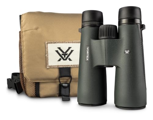 Vortex Triumph HD 12x50 Binoculars | HD Optics, Tripod Adaptable, Waterproof, Fogproof, Shockproof, Included Glasspak Harness - Unlimited, Unconditional Warranty - color: Green, size: 12x50