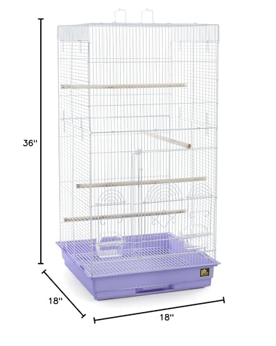 Prevue Pet Products SPECONO1818H-PB Tall Tiel Cage, Periwinkle Blue - color: Periwinkle Blue
