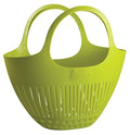Hutzler Garden Colander Garden Basket, large, Green - color: Green, size: Large