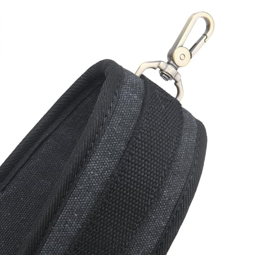 WAYNE'S DOG Canvas Bird Game Carrier, Waterfowl Dove Small Animal Game Carrier Hanger Tote Shooting Accessories (Black) - color: Black