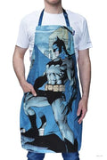 Dalstrong Chef's Apron - Batman™ Edition - Premium 100% Breathable Cotton - 2x Deep Chest Pockets - Neck & Waist Strap - color: Blue