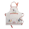 Maison d' Hermine Aprons for women with Pocket 100% Cotton (27.50"x31.50") | Adjustable Neck Strap & long ties Apron Men Chef Wedding Cooking Gardening Server Maid - color: 027 - Campagne