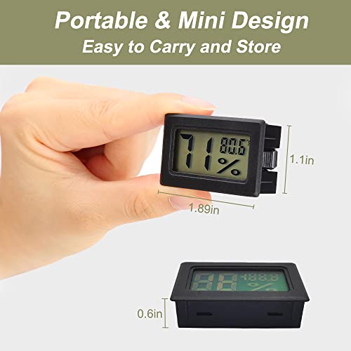 Bald Eagle Digital Hygrometer for Humidor, 5% Humidity and 1% Tempeture Accuracy Humidity Gauge
