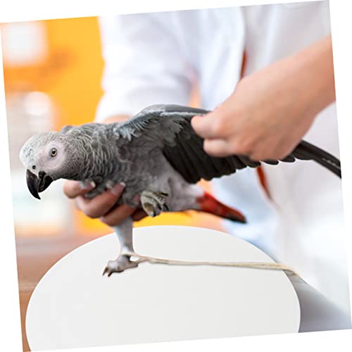 Yardwe Parrot Cage Bottom Sheets 100pcs Disposable Liners Round Bird Cage Liner Paper