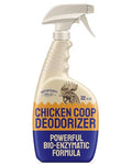 Hatortempt 32 fl oz Chicken Coop Deodorizer and Cleaner Spray, Unscented | Surface Odor Eliminator - Controls Ammonia - Safe & Fast Drying - Refresher for Wood, Sand, Bedding, Hay, Pine & Stone - size: 32 Fl Oz (Pack of 1)