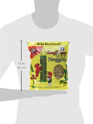 C&S Sunflower Suet Nuggets 27 Ounces, 6 Pack - style: Sunflower