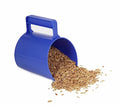 Feed Scoop - Grain Scoop for Horse,Heavy Duty Plastic Large Food Scoop for Large Dogs Livestock 1.8 Quart/7.2Cups (Blue) - color: Blue