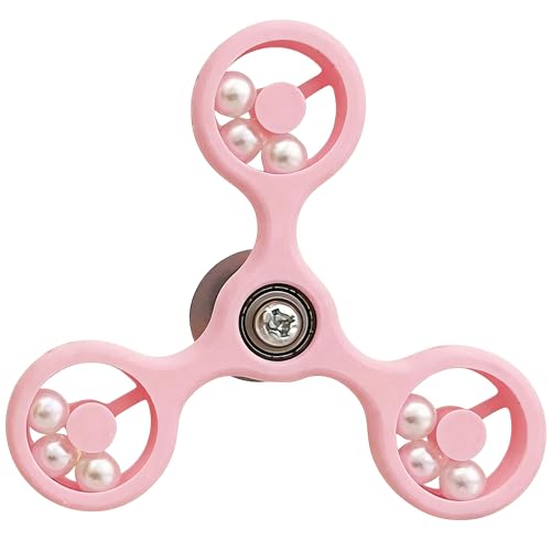 Spinning Bird-Toys Bird Cage Toys & Bird Perch Parrot-Parakeet Budgie Cockatiel Conure Macaw Chicken Parrot Enrichment Cage Accessories Small Animal Chewing Toy (Pink Spinner) - color: Pink Spinner
