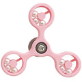 Spinning Bird-Toys Bird Cage Toys & Bird Perch Parrot-Parakeet Budgie Cockatiel Conure Macaw Chicken Parrot Enrichment Cage Accessories Small Animal Chewing Toy (Pink Spinner) - color: Pink Spinner