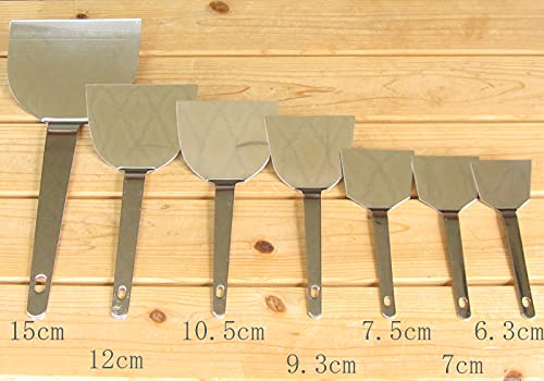 Nagao Tsubamesanjo Okonomiyaki Spatula, Width 4.1 inches (10.5 cm), Stainless Steel Handle, Made in Japan