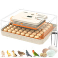56 Egg Incubators for Hatching Eggs with Auto Egg Turner, Automatic Humidity & Temperature Control, LED Candle Light, Hatch Days Display, 360° View for Chicken, Duck, Goose, Quail, Bird Eggs - size: 20.0"L x 8.0"W x 18.0"H