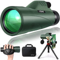 12x56 High Power Monocular Telescope for Adults with Smartphone Adapter | Large BAK4 Prism & FMC Lens Monoculars, Comes with Tripod Travel Bag, Suitable for Bird Watching Hunting Hiking Camping Gift